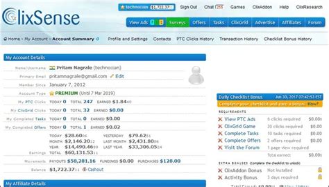 clixsense money.